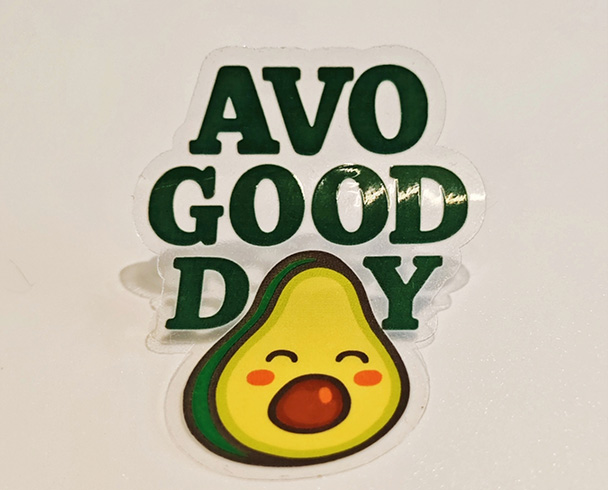 Clear Sticker